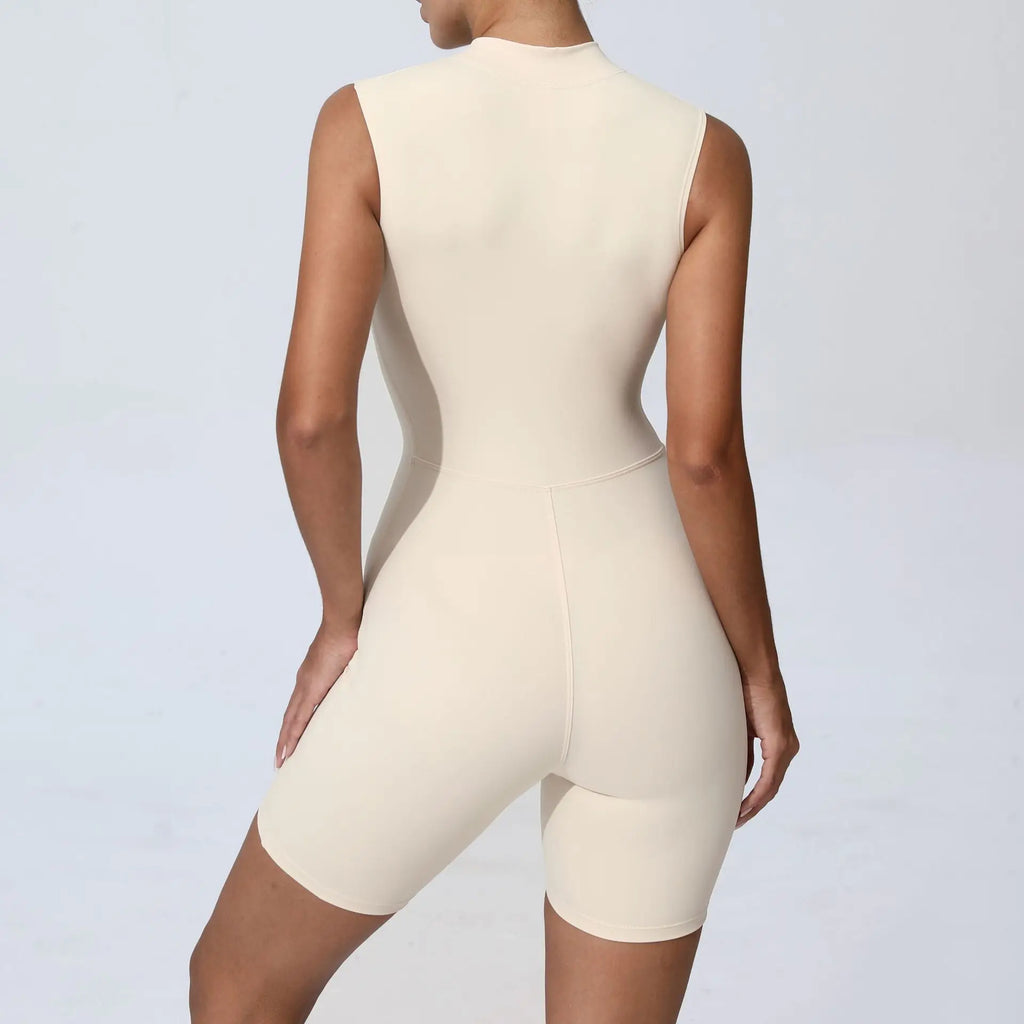 Revo Sleeveless Zip Romper