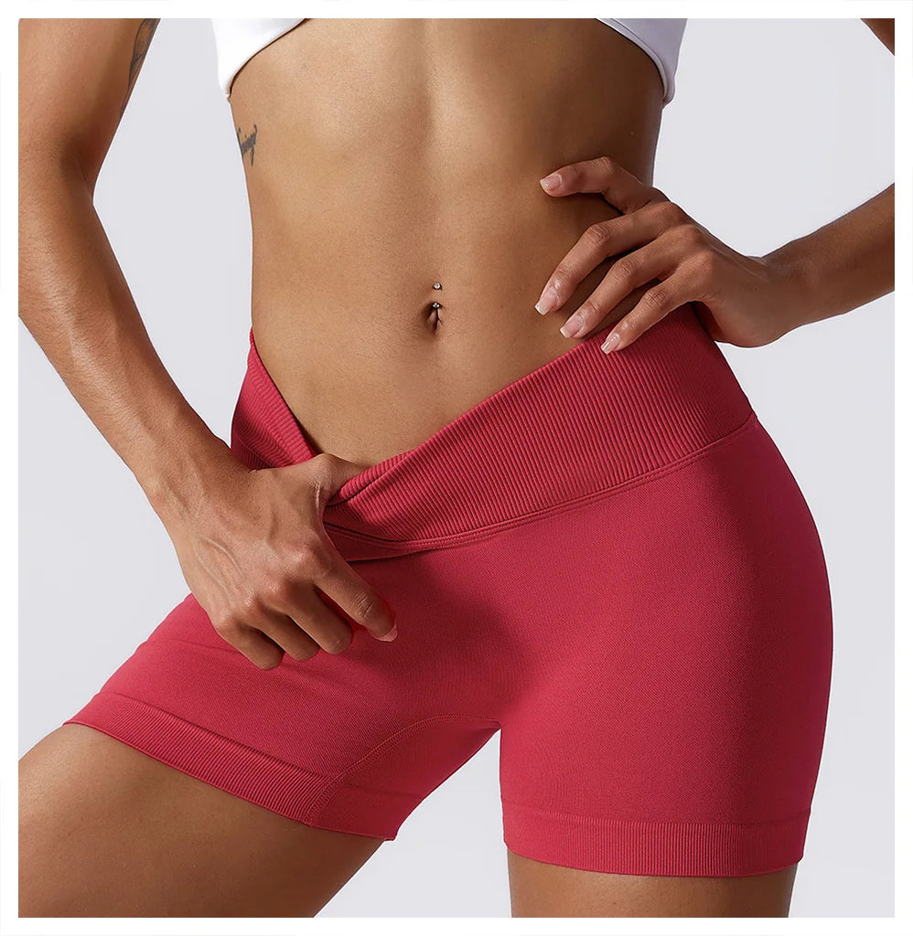 Cross Over Sculpting Shorts