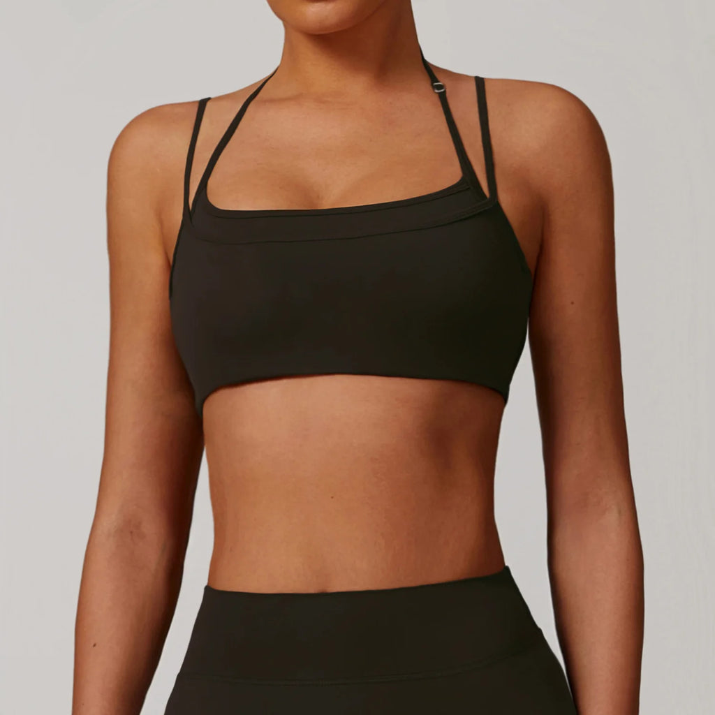 The Flourish Sports Bra Top Bistre