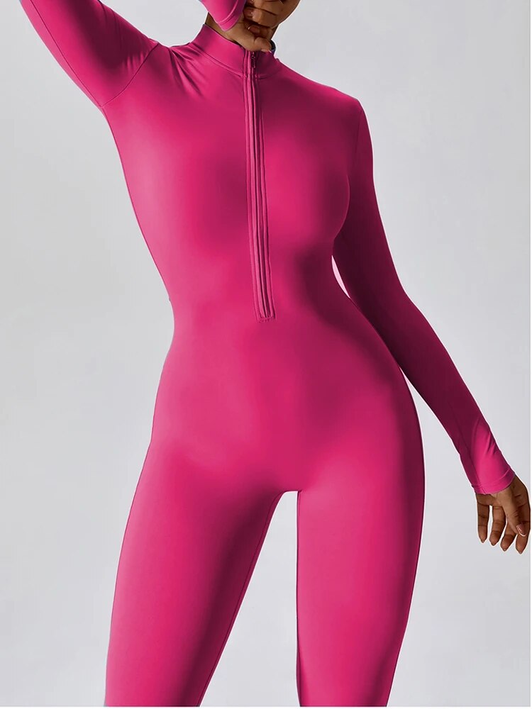 Super Sculpt Longsleeve Jumpsuit (size down)