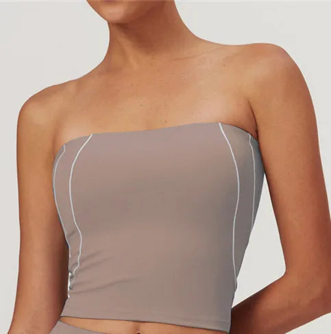 Celeste Panel Tube Top Mocco