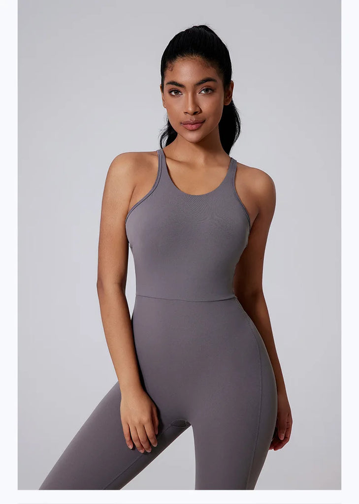 The V Back Butter Jumpsuit