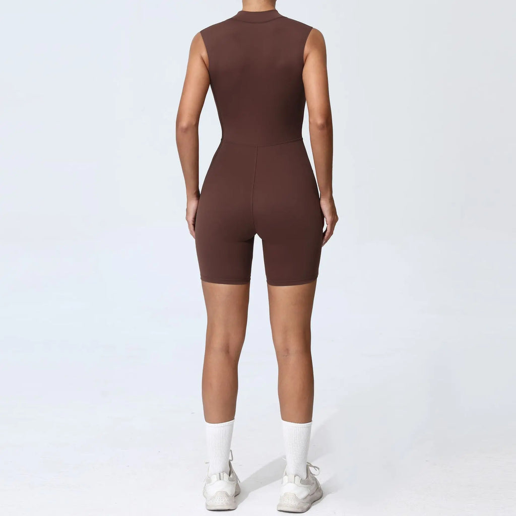Revo Sleeveless Zip Romper