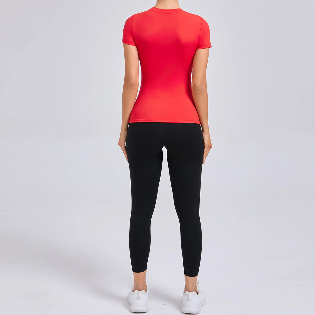 T-Sleeve Round Neck Top