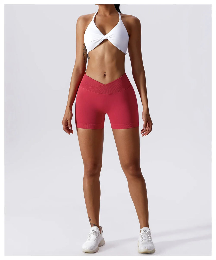 Cross Over Sculpting Shorts