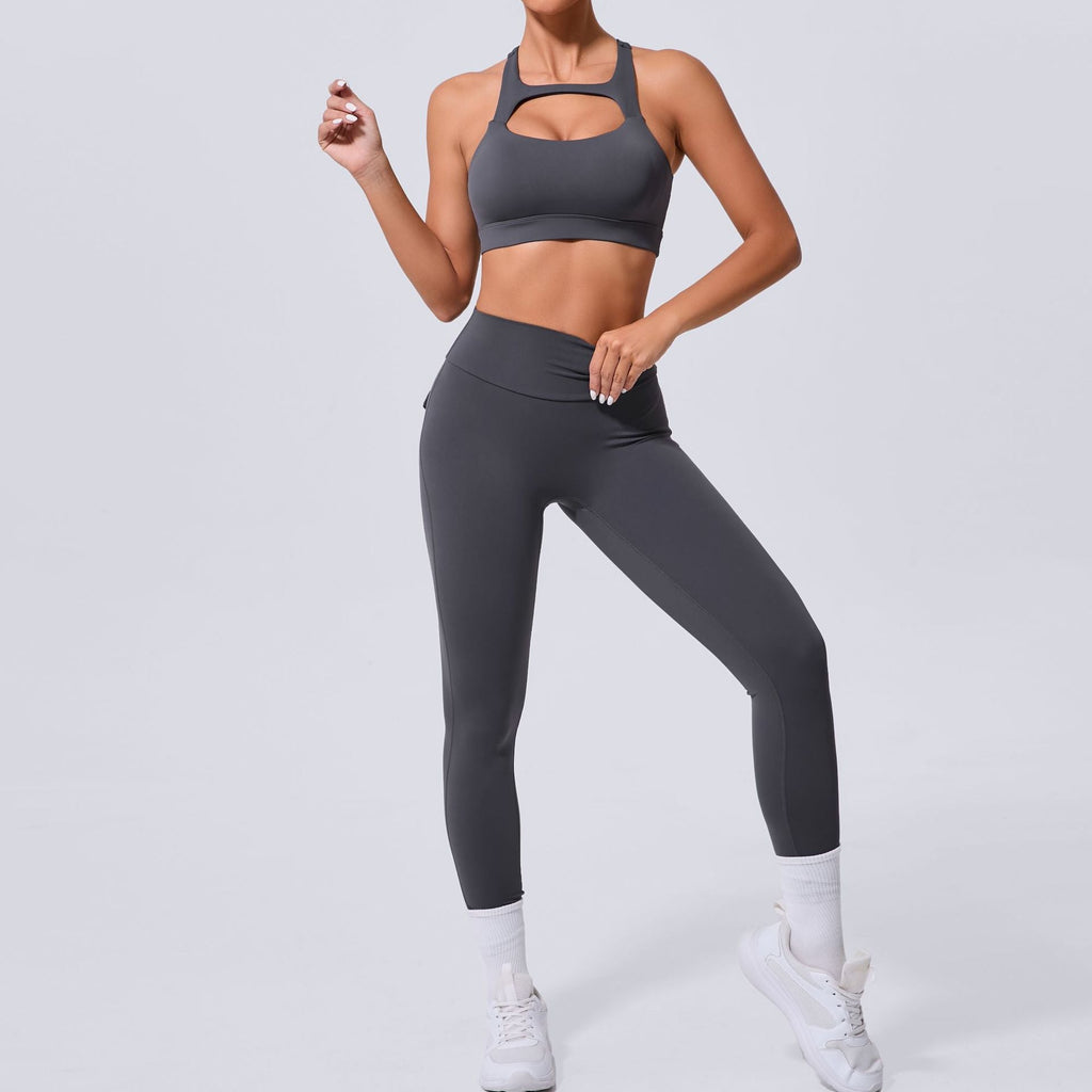 Alisha Bra Top & Leggings Set