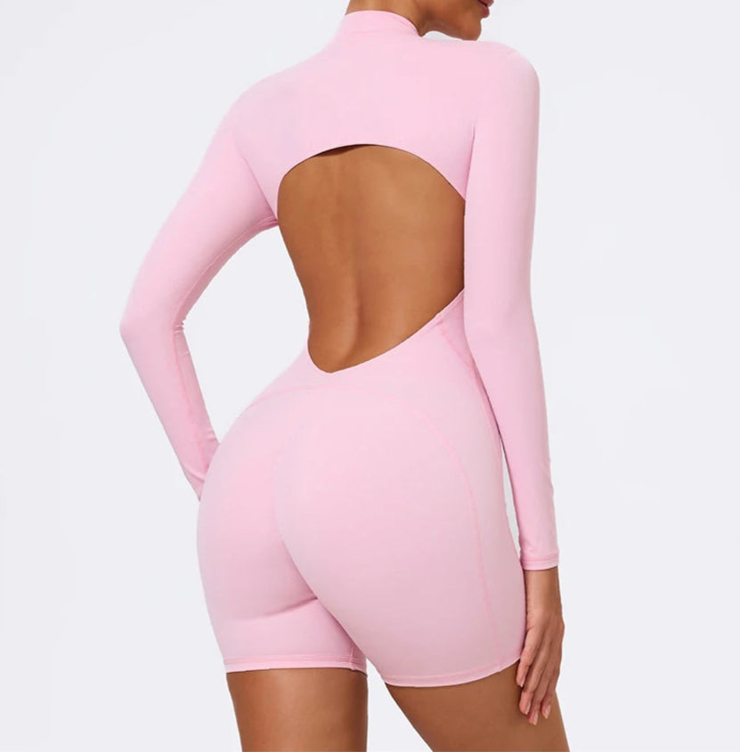 Pilates Princess Longsleeve Romper