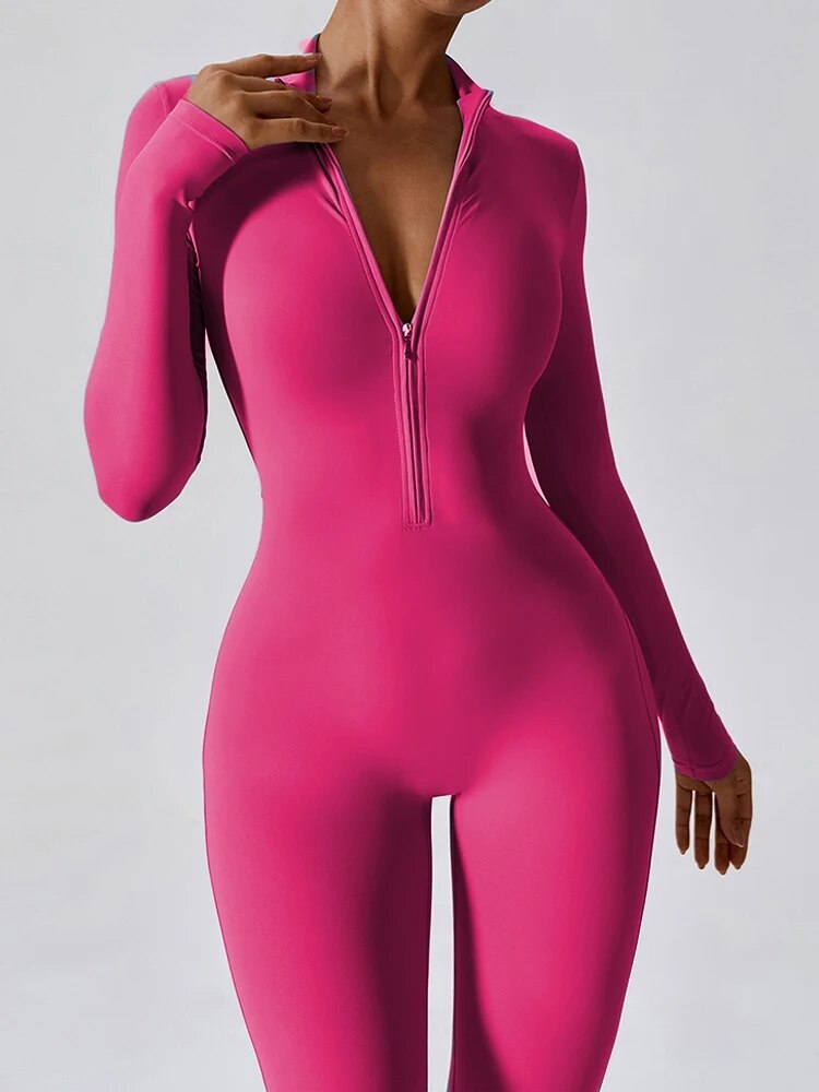 Super Sculpt Longsleeve Jumpsuit (size down)