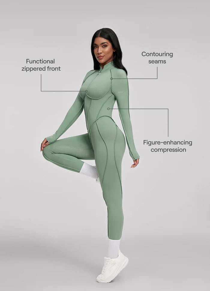 Lucky Label Iconic Longsleeve Zip Jumpsuit