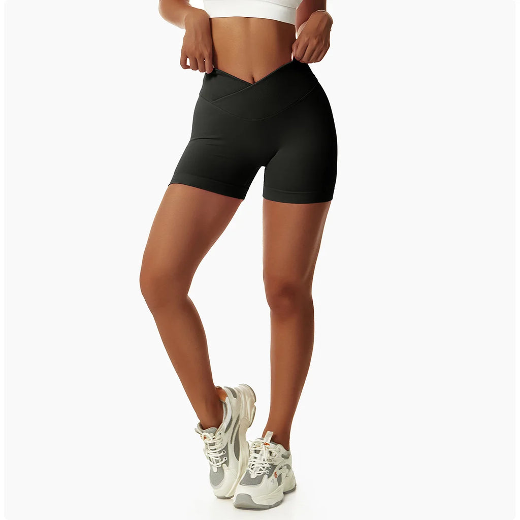 Cross Over Sculpting Shorts