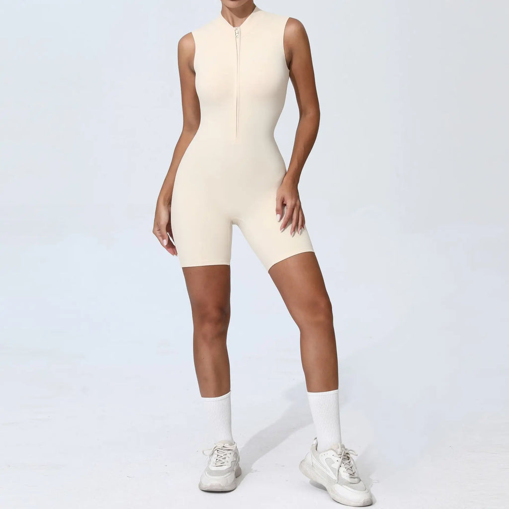 Revo Sleeveless Zip Romper