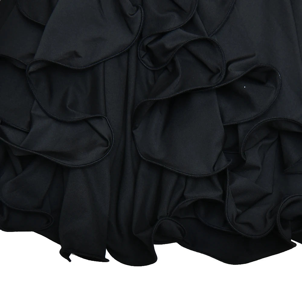 Monaco Ruffle Longsleeve Dress