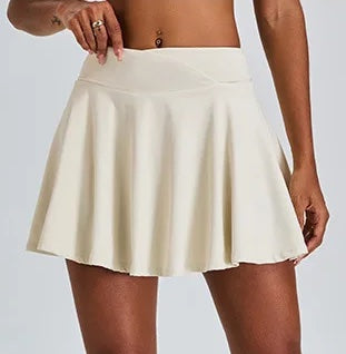 Roma Cross Over Skort Cream