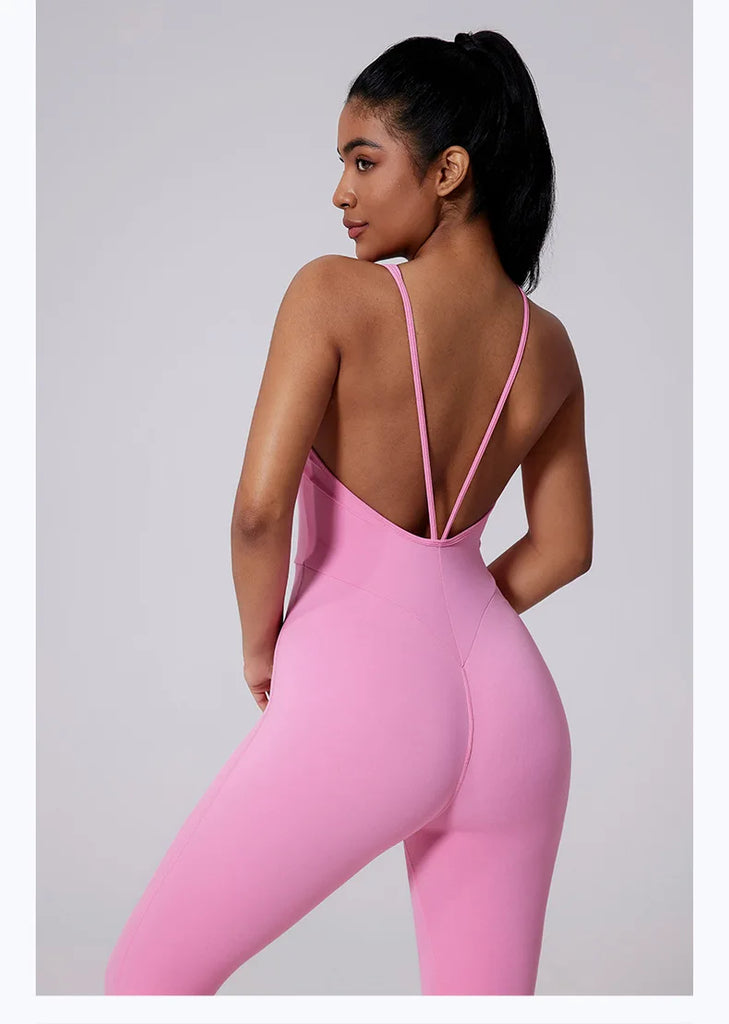 The V Back Butter Jumpsuit