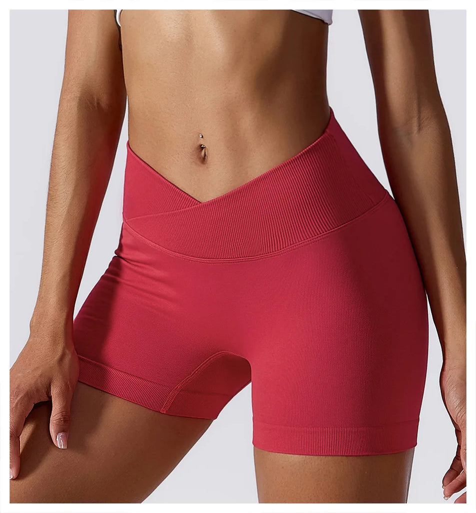 Cross Over Sculpting Shorts
