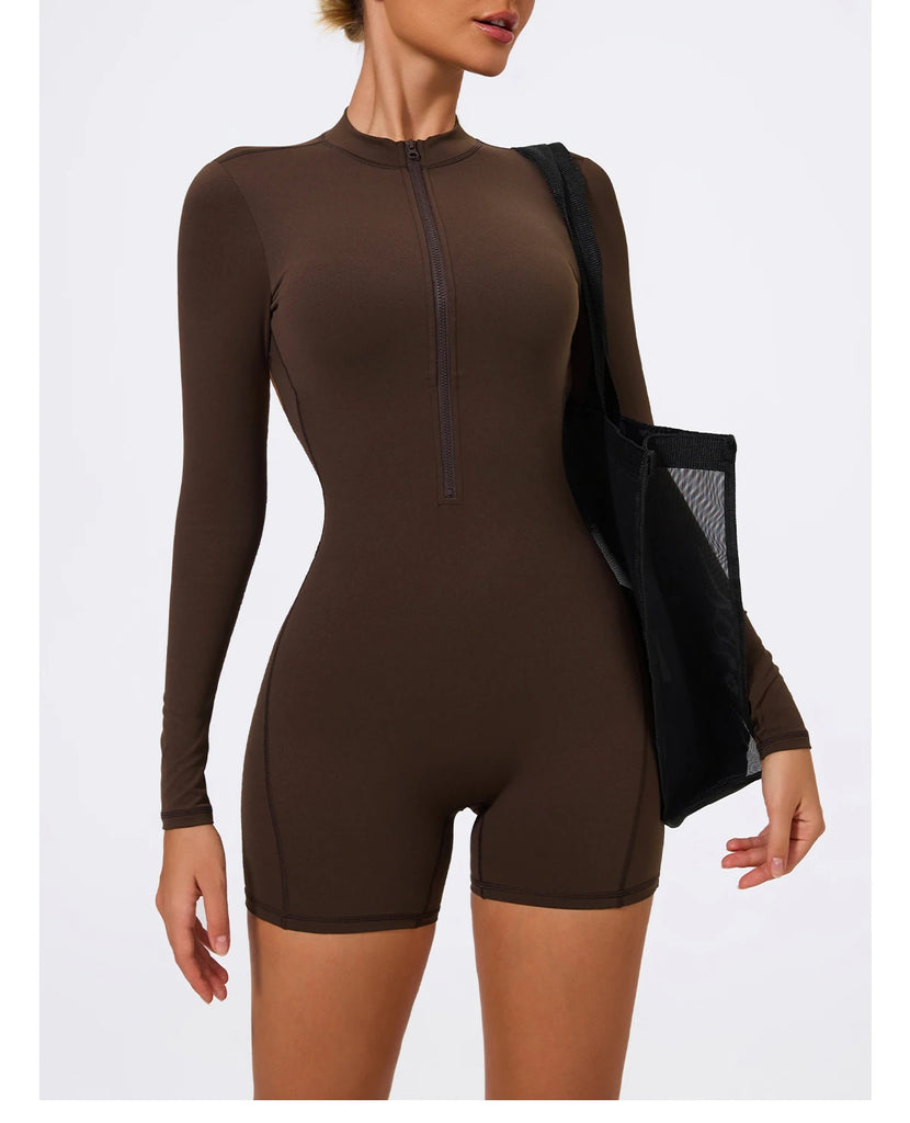 Pilates Princess Longsleeve Romper