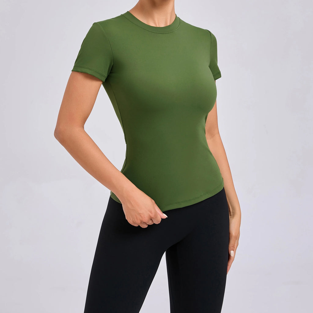 T-Sleeve Round Neck Top