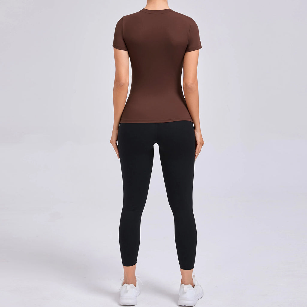 T-Sleeve Round Neck Top