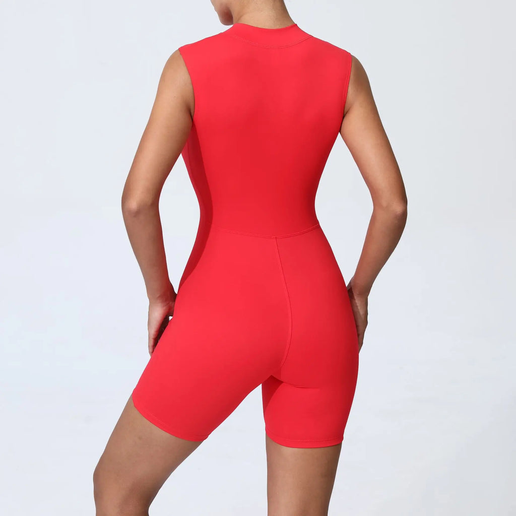 Revo Sleeveless Zip Romper