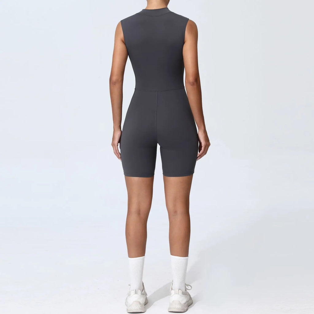 Revo Sleeveless Zip Romper