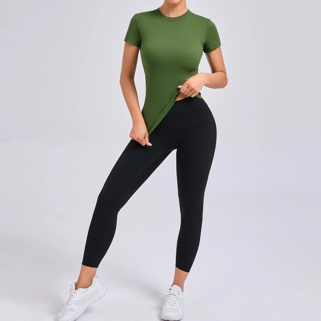 T-Sleeve Round Neck Top