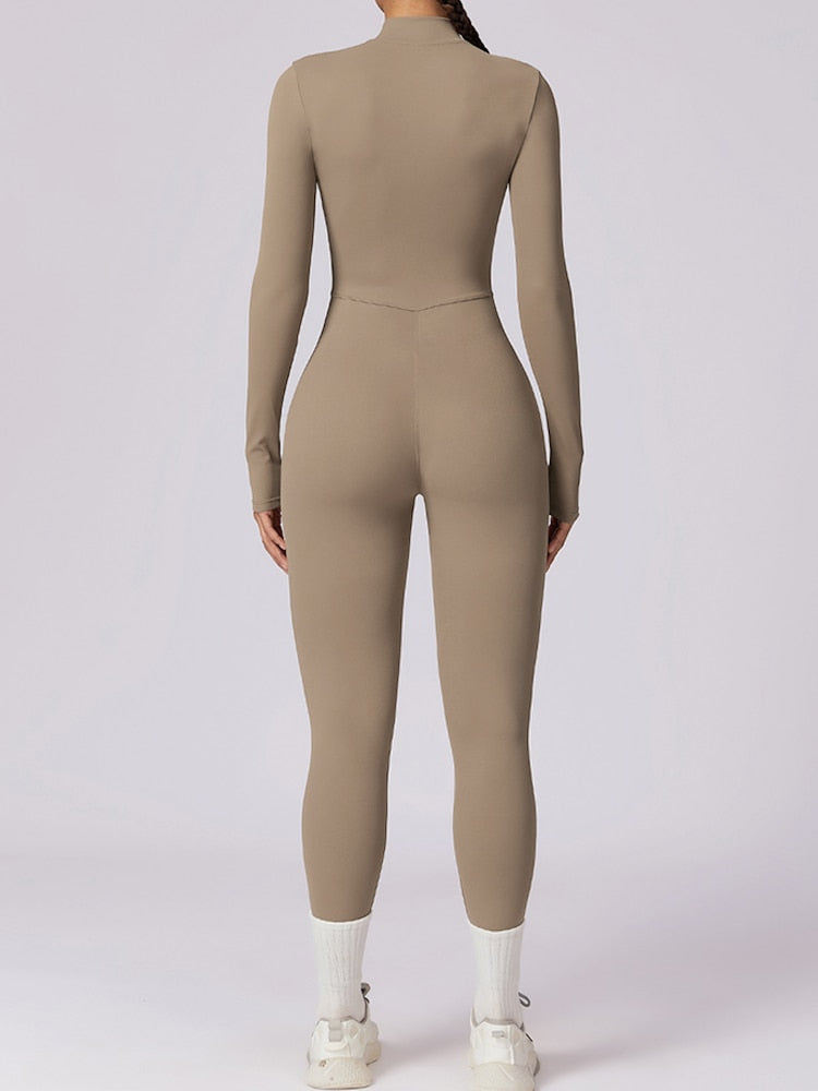 Super Sculpt Longsleeve Jumpsuit (size down)