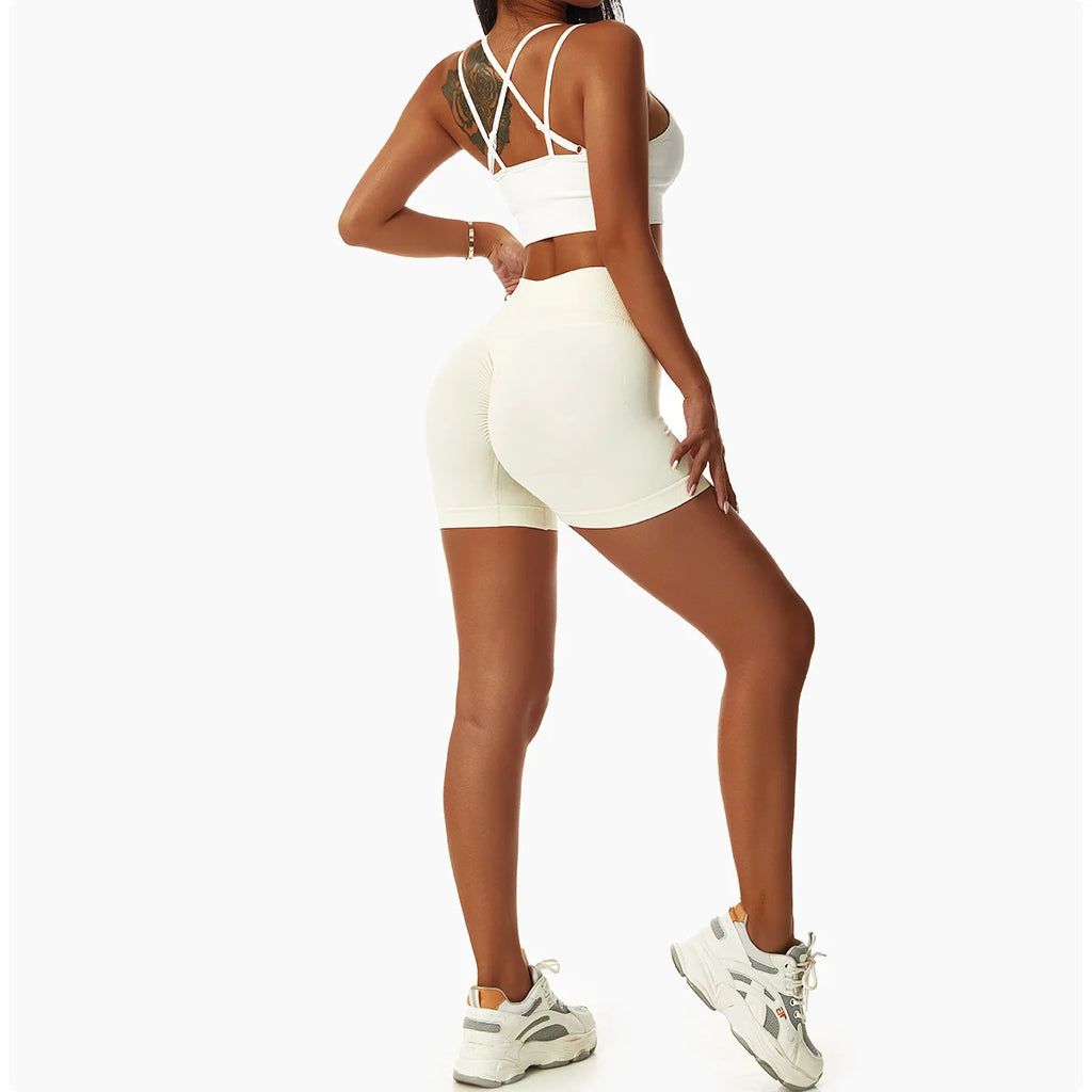 Cross Over Sculpting Shorts