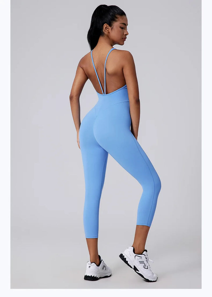 The V Back Butter Jumpsuit