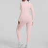 Iconic Winter Zip Jumpsuit Pink