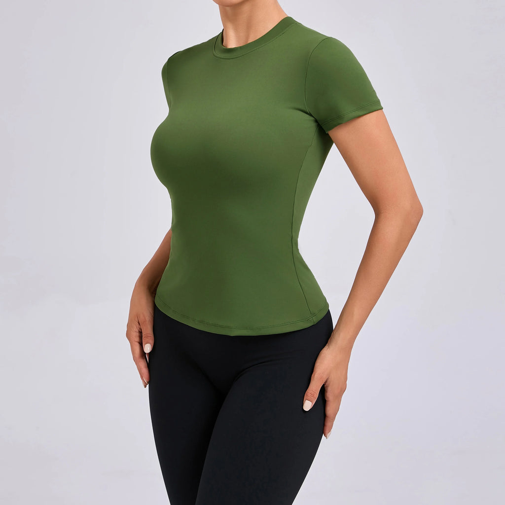 T-Sleeve Round Neck Top