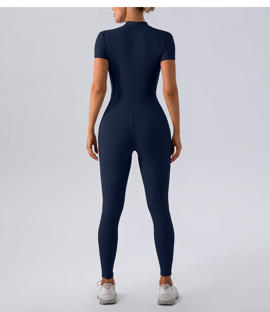 Super Sculpt Short Sleeve Jumpsuit (size down)