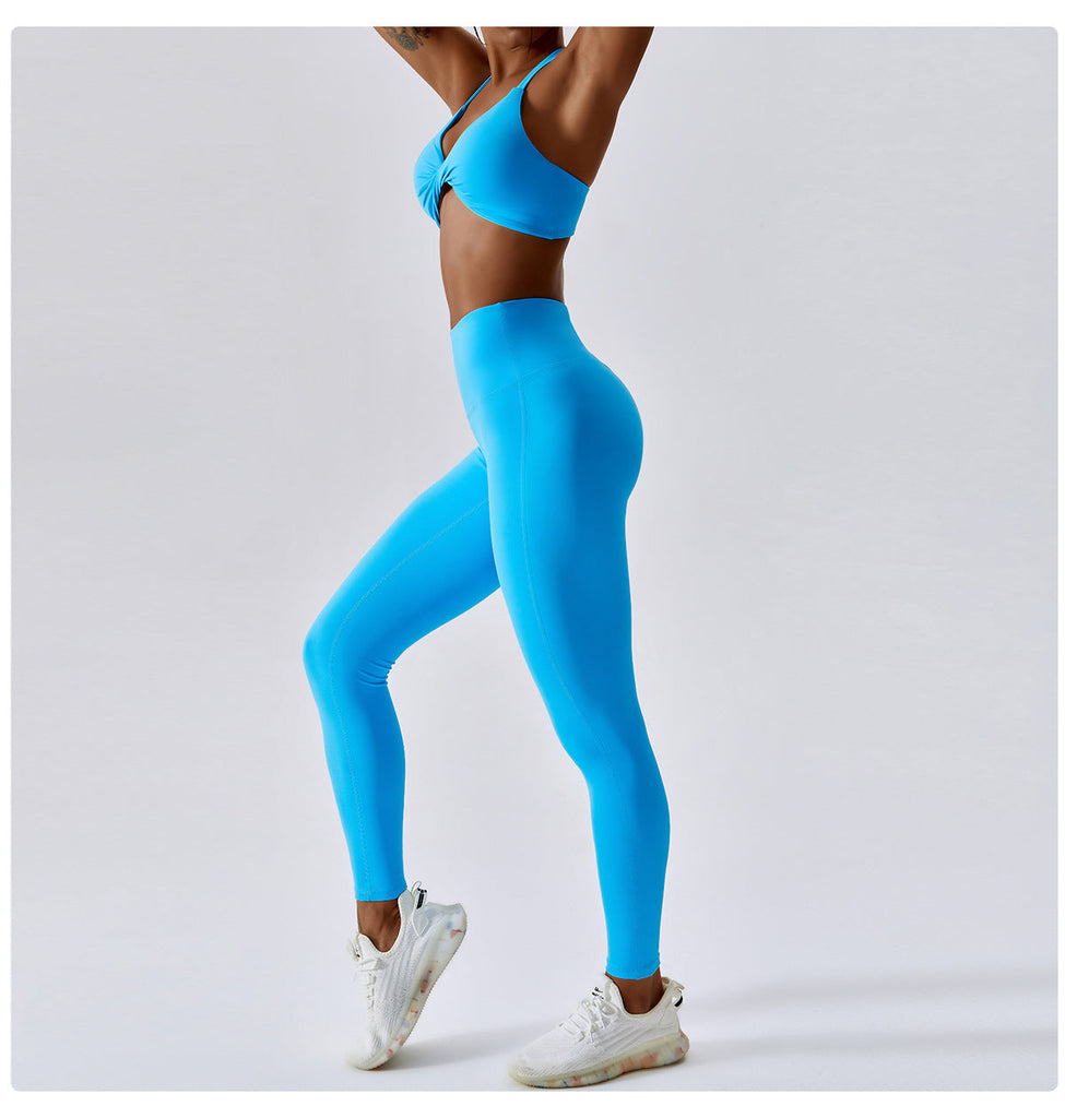 Ibiza Twist Bra Top & Leggings Set