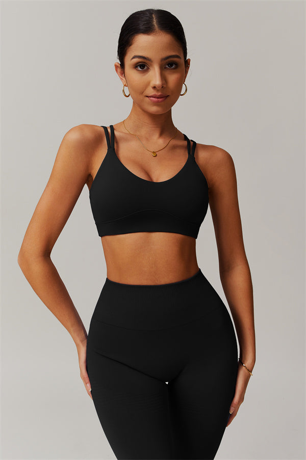 The Nova Sports Bra Leggings 2-Piece Set Black