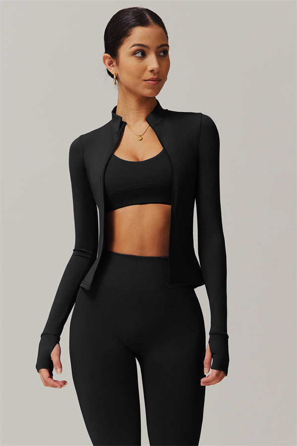 The Nova Jacket Leggings 2-Piece Set Black