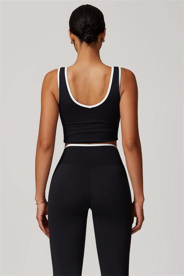 The Stamina Tank Top Flared Leggings 2-Piece Set