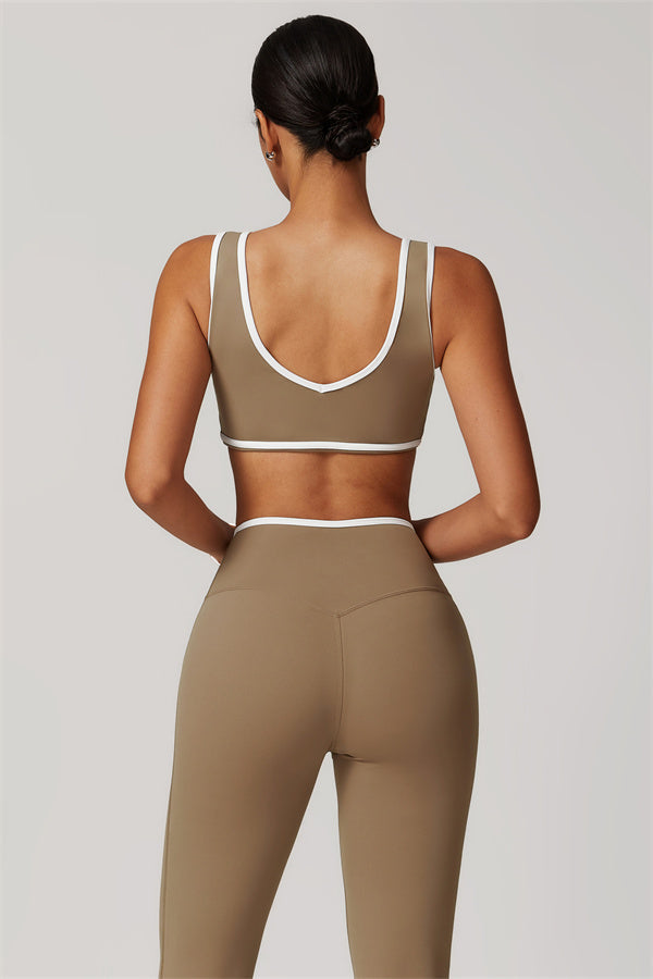 The Stamina Sports Bra Flared Leggings 2-Piece Set