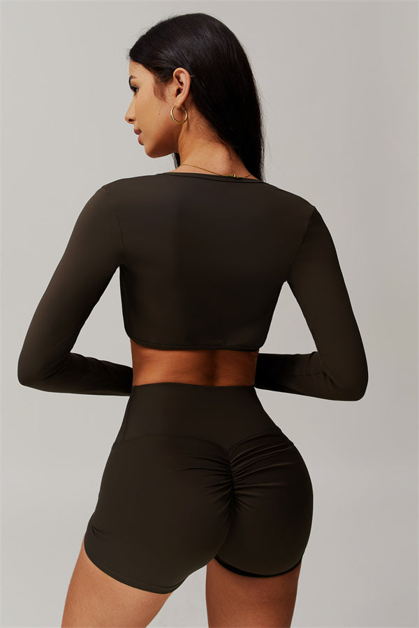The Essence 3-Piece Top & Shorts Set