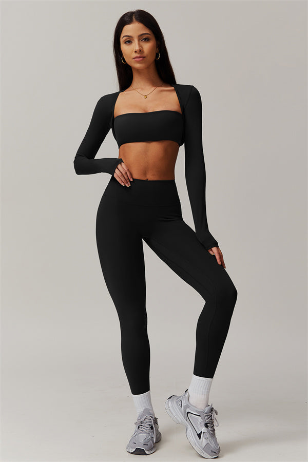 The Essence 3-Piece Top & Leggings Set