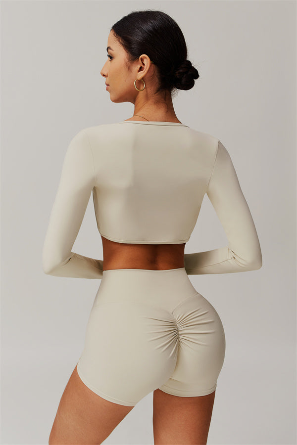 The Essence 3-Piece Top & Shorts Set