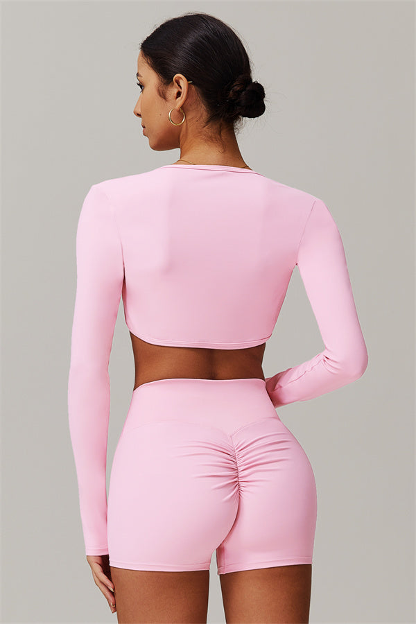 The Essence 3-Piece Top & Shorts Set