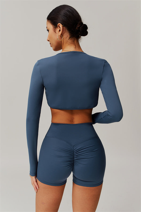 The Essence 3-Piece Top & Shorts Set