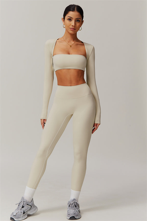 The Essence 3-Piece Top & Leggings Set