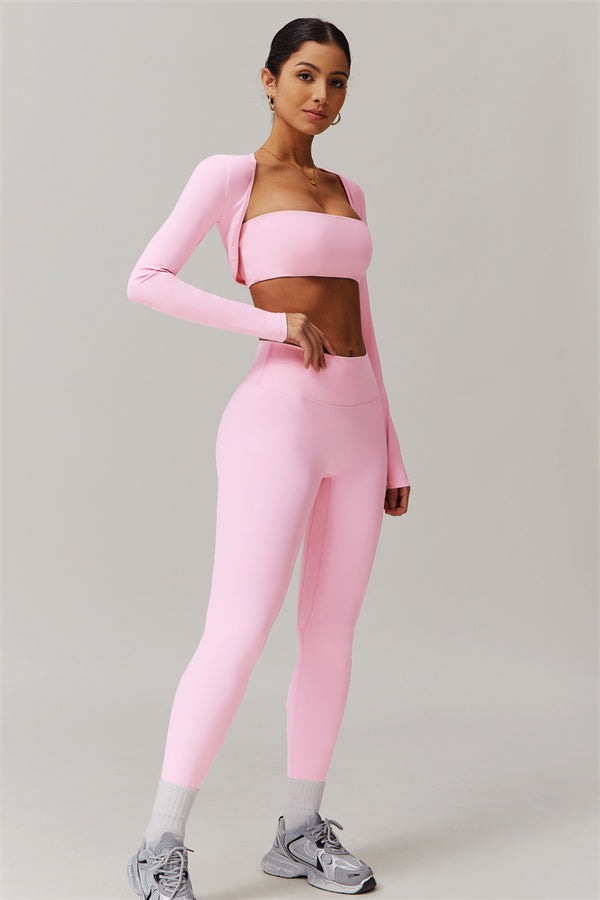 The Essence 3-Piece Top & Leggings Set