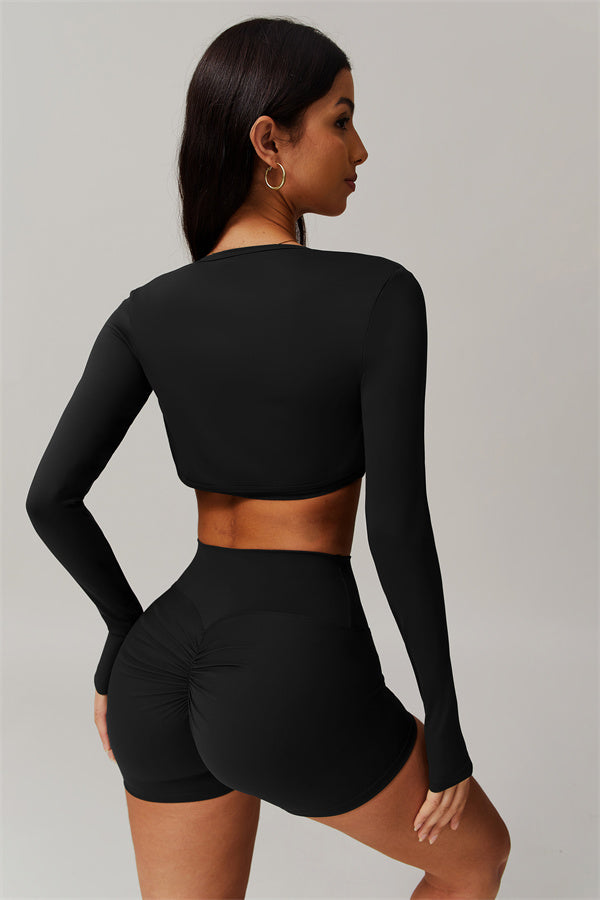 The Essence 3-Piece Top & Shorts Set