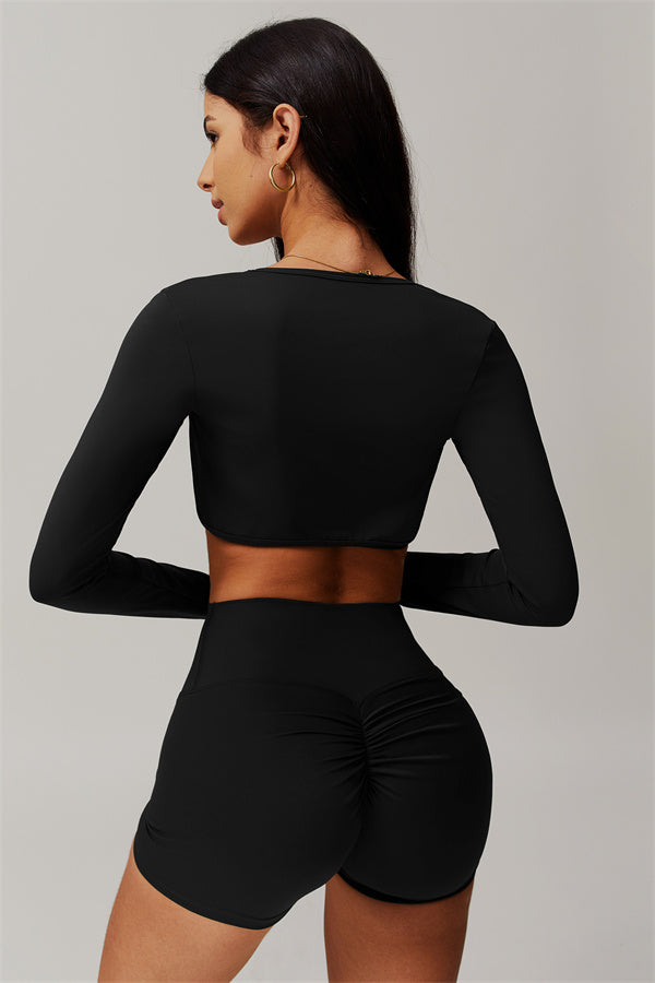 The Essence 3-Piece Top & Shorts Set