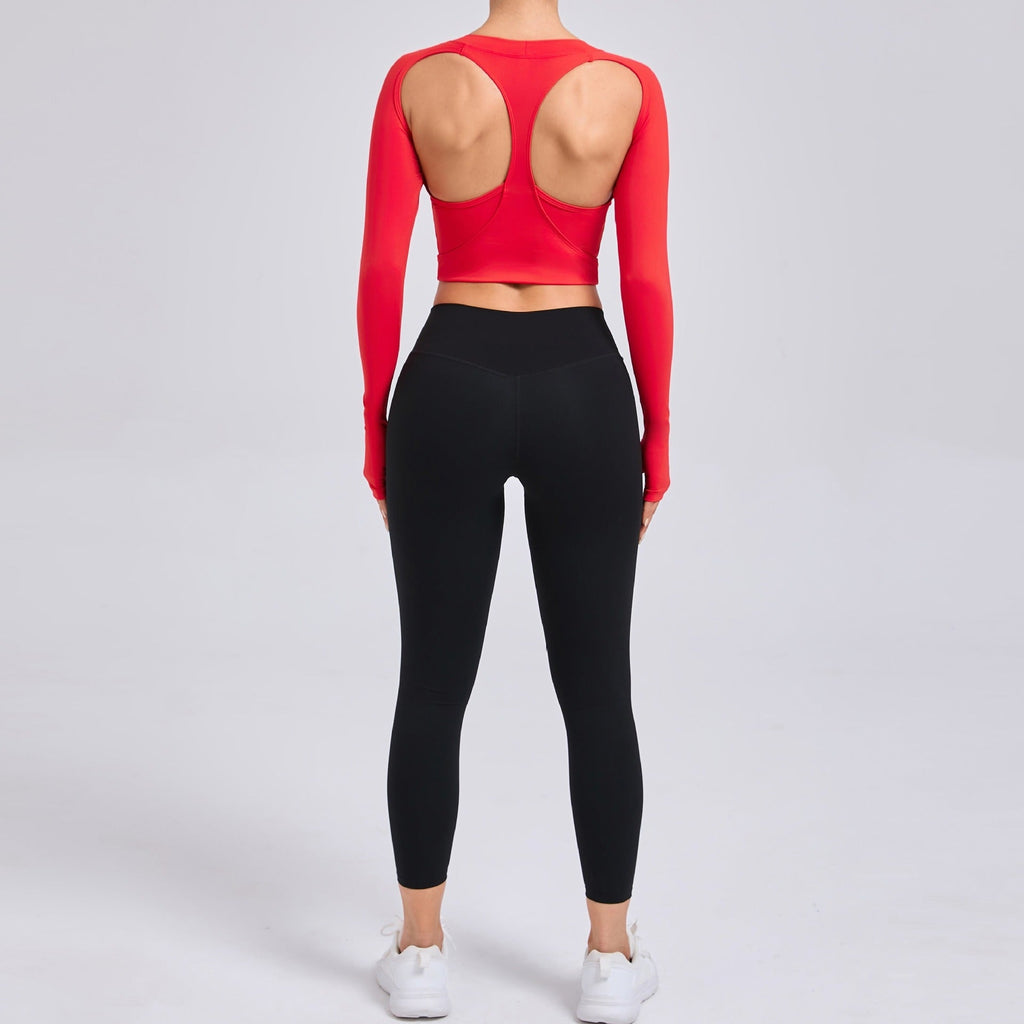 Jolie Cut Out Longsleeve Top