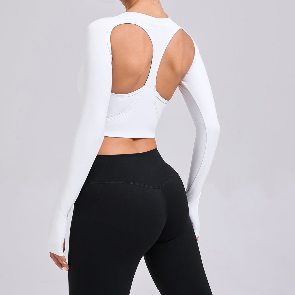 Jolie Cut Out Longsleeve Top