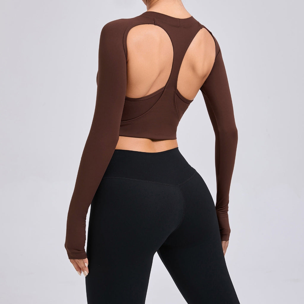 Jolie Cut Out Longsleeve Top