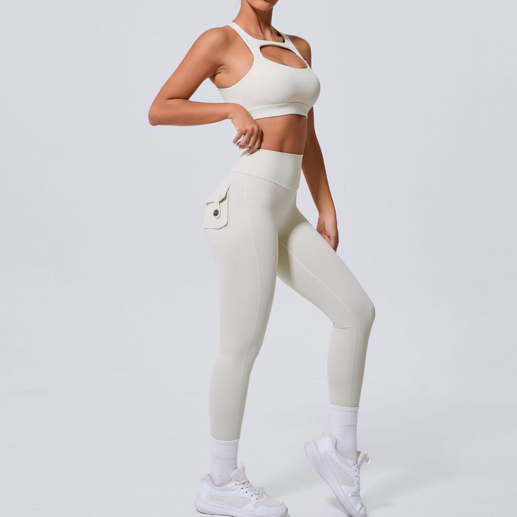Alisha Bra Top & Leggings Set