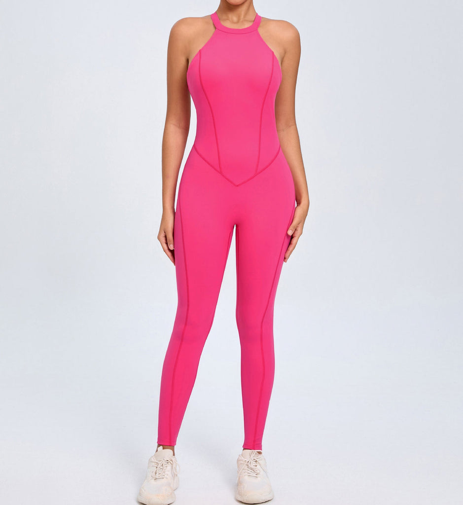 Christine Sculpt Backless Jumpsuit